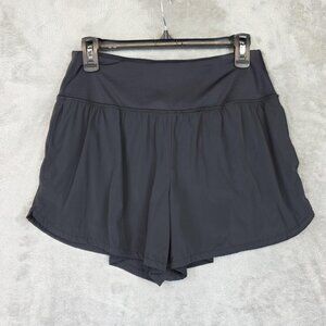 Spyder Active Shorts Womens Medium Black Running 3.5 In Lined Quick Dry Athletic